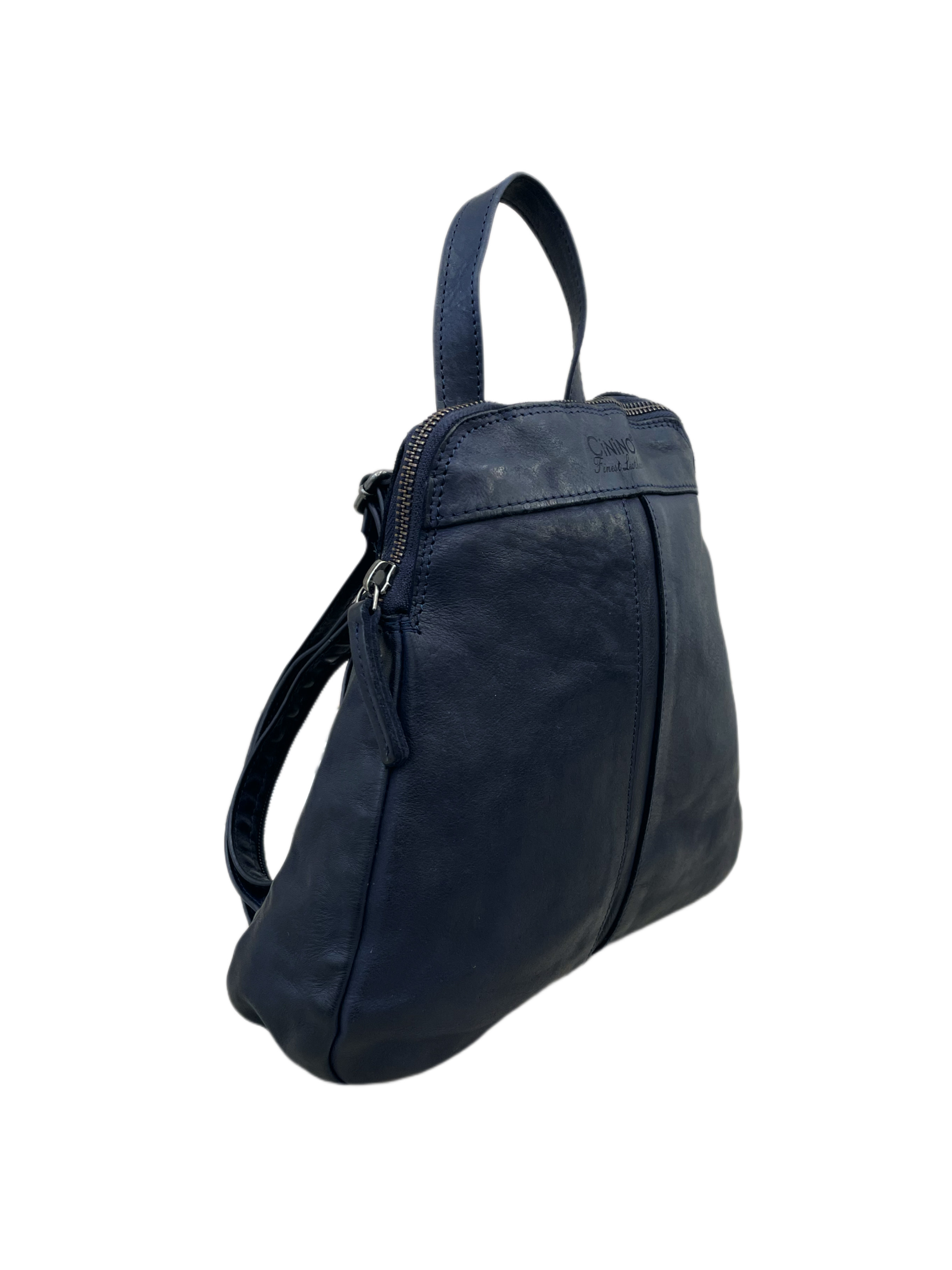 4714 Washed Lederrucksack 