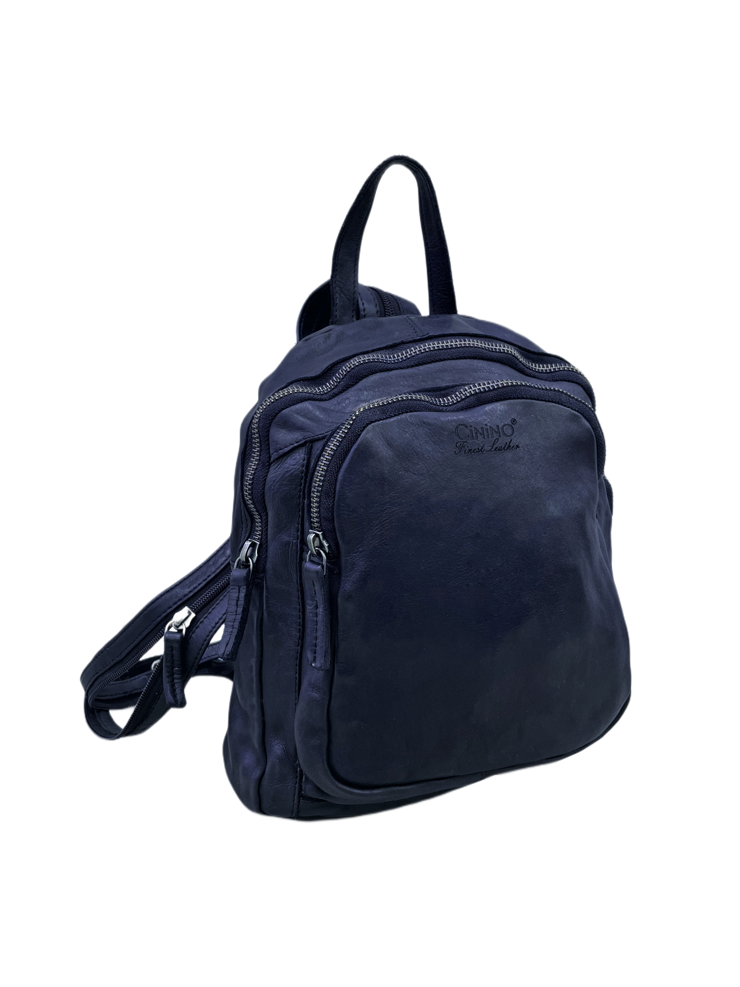 4716 Washed Lederrucksack 