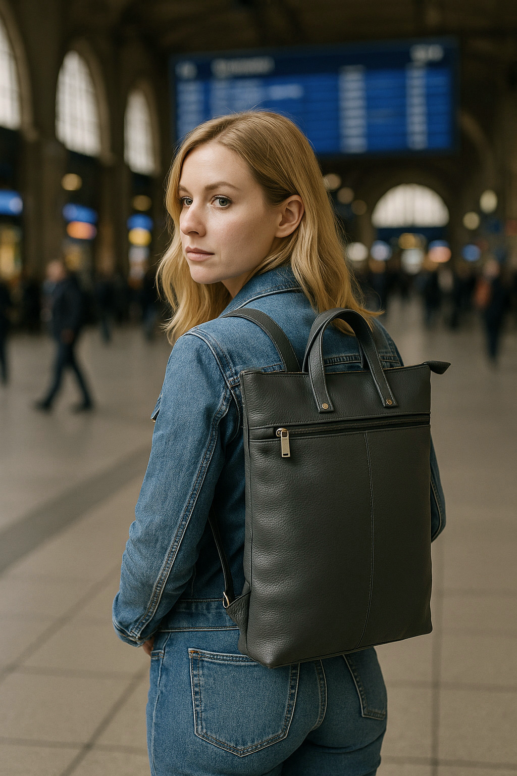 6042 Lederrucksack