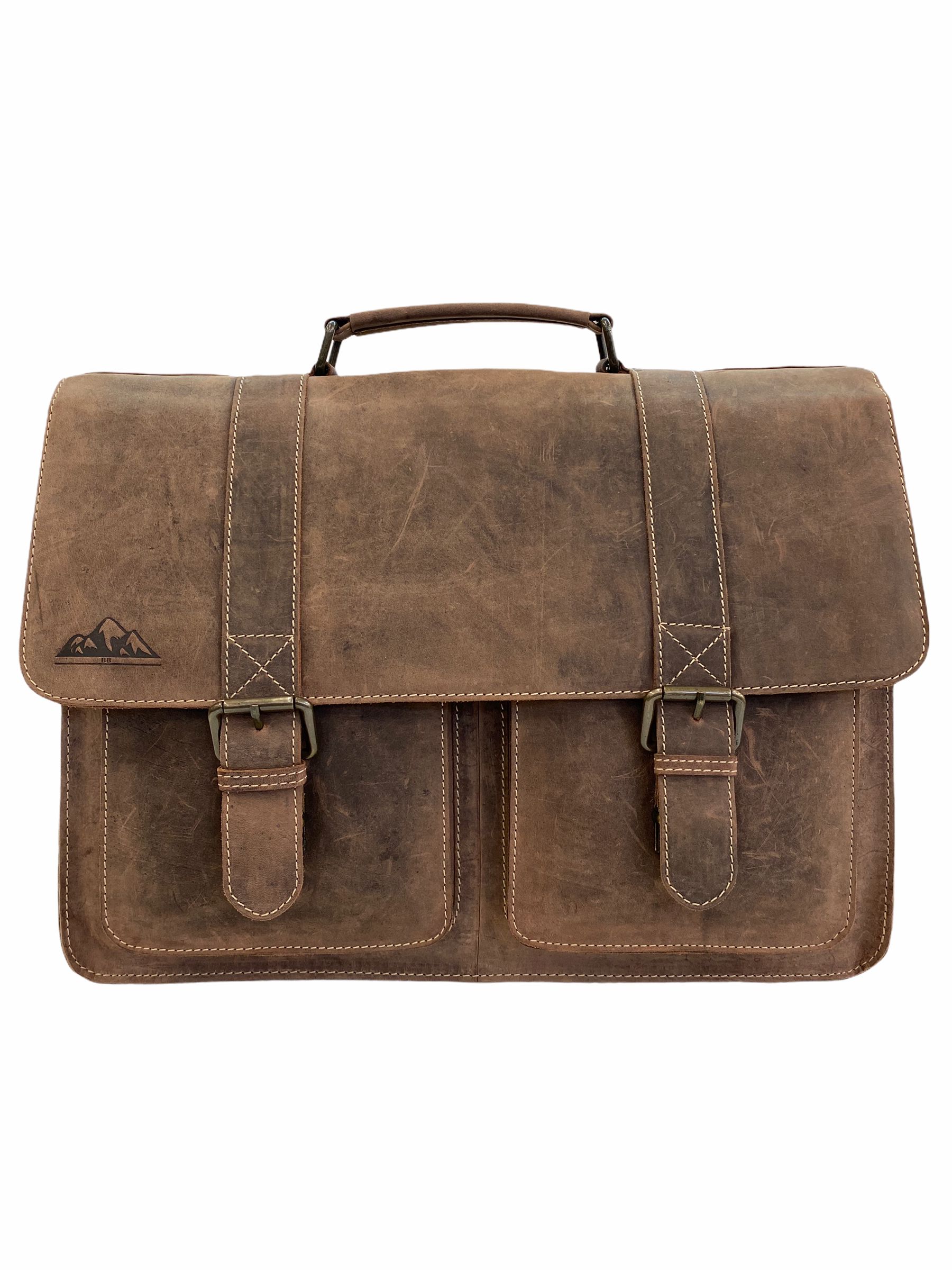  1508 Bayern Bag Hunter Leder Aktentasche